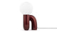 Nova - Nova - Nova Table Lamp, Burgundy - Image 2