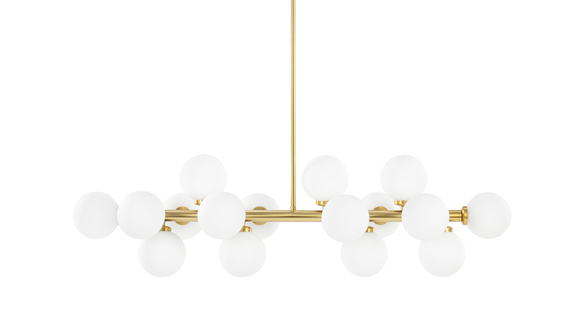 EvaEva - Eva Chandelier, Brass