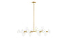 Eva - Eva - Eva Chandelier, Brass - Image 5