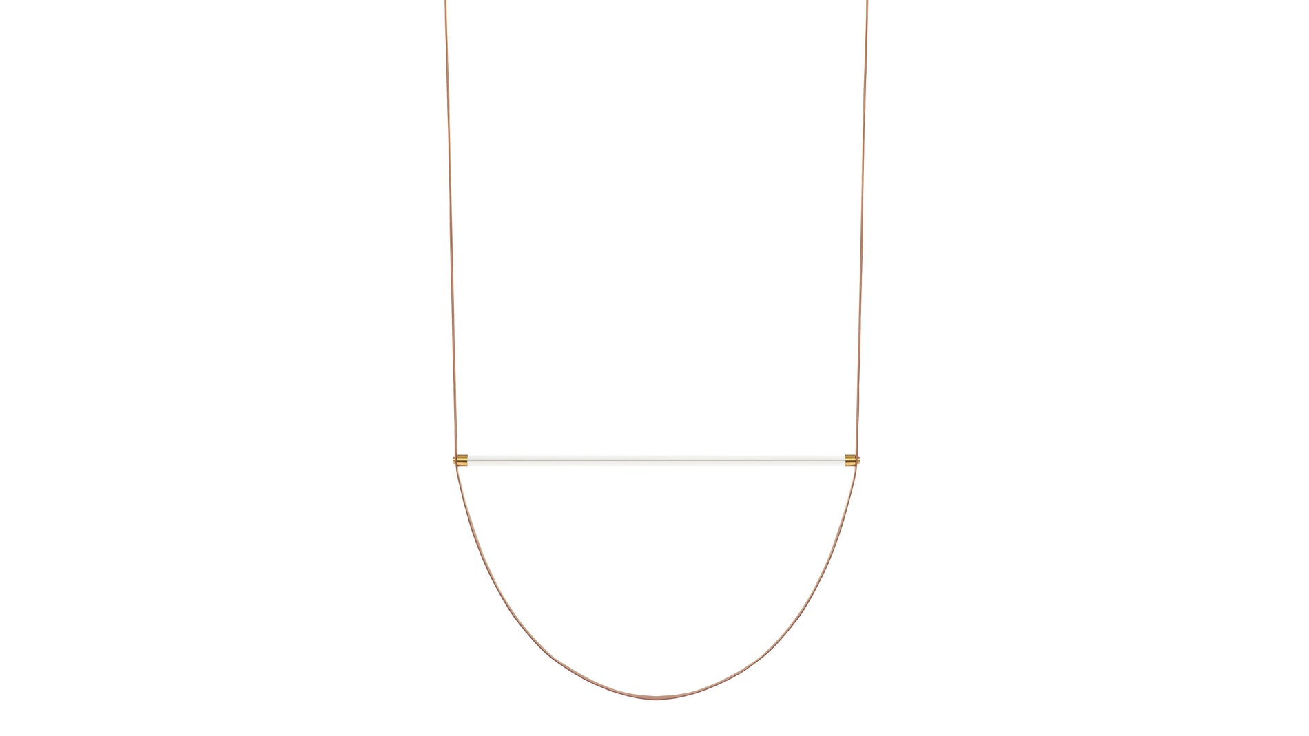 OrielleOrielle - Orielle Suspension Light, Large, Tan and Brass