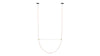 Orielle - Orielle - Orielle Suspension Light, Large, Tan and Brass - Image 4