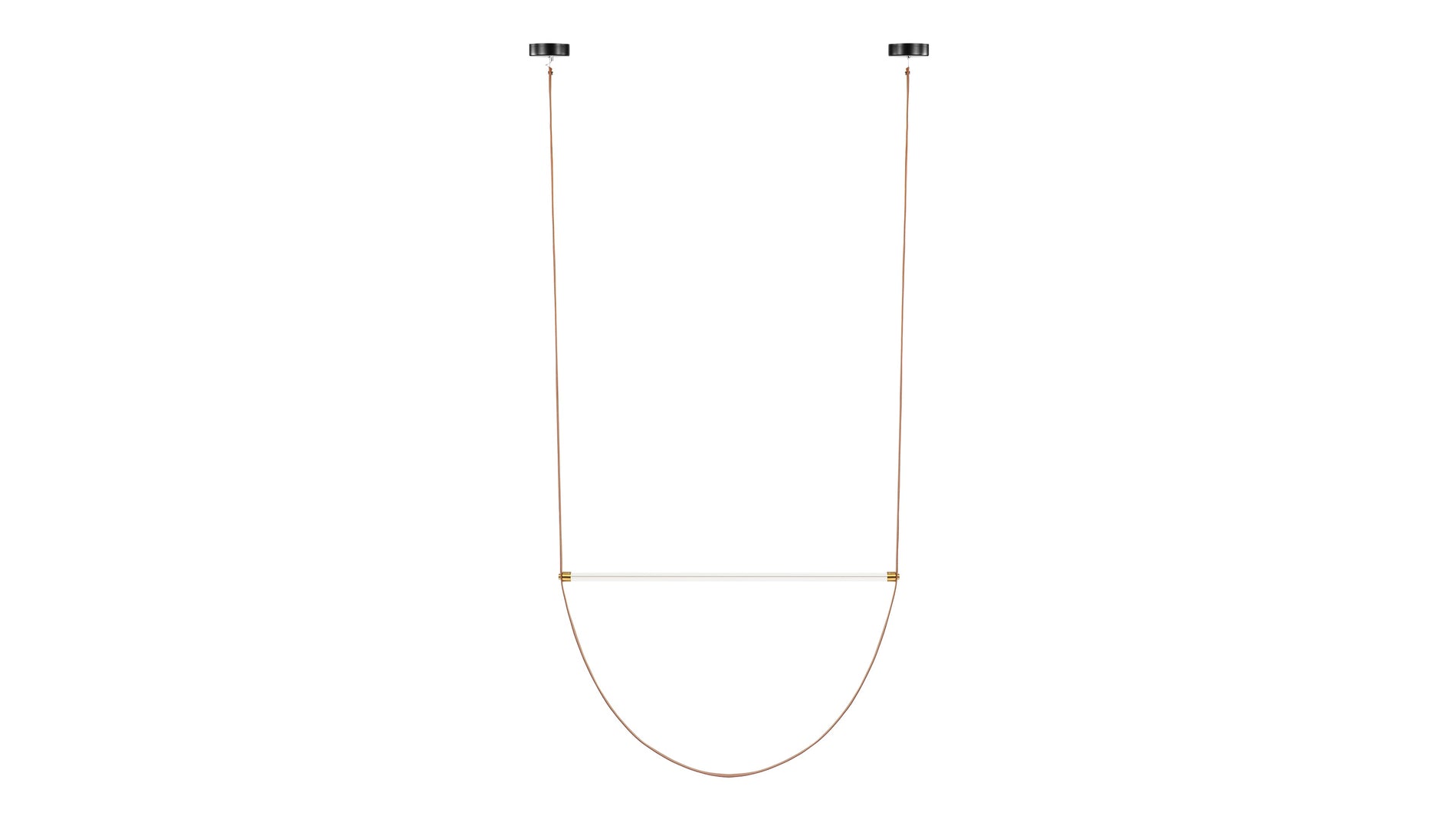 OrielleOrielle - Orielle Suspension Light, Large, Tan and Brass