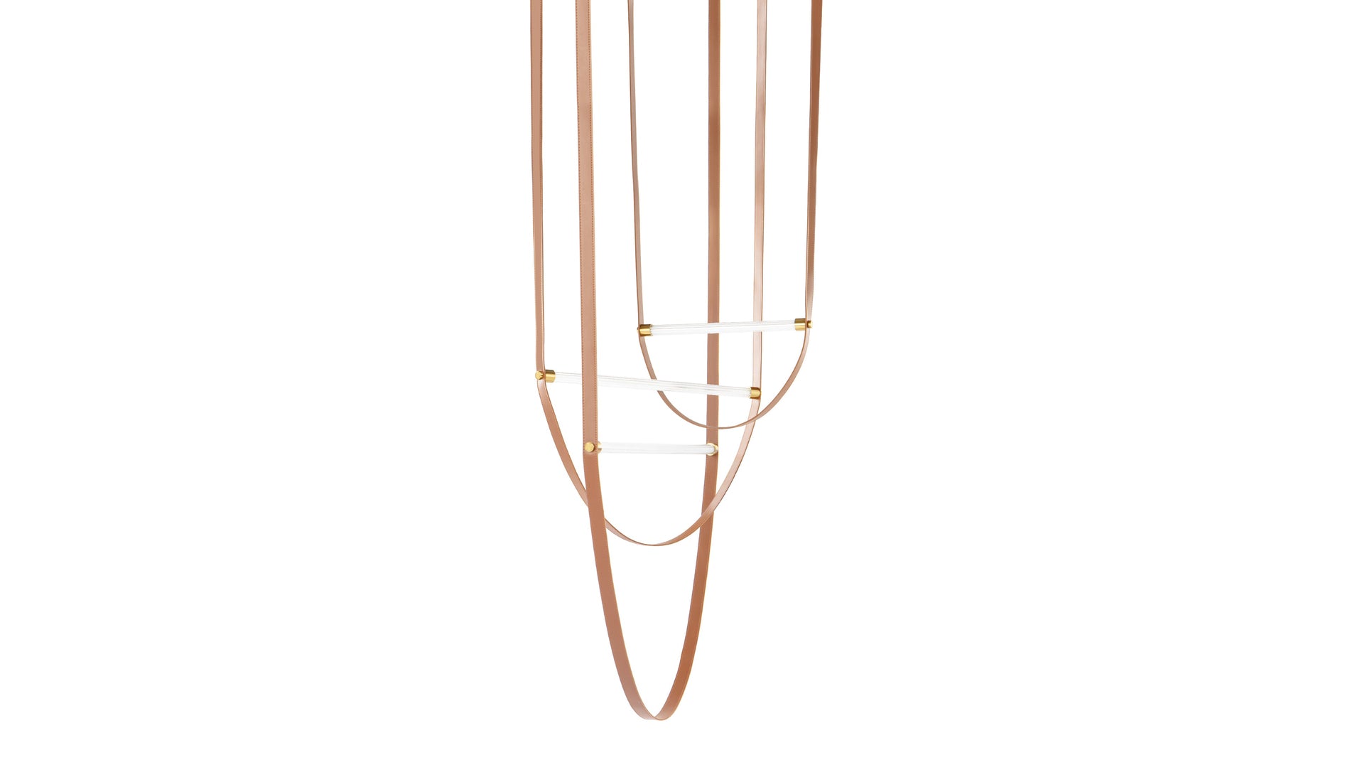 OrielleOrielle - Orielle Suspension Light, Large, Tan and Brass