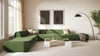 Leo - Leo - Leo Sectional, Right Chaise, Lichen Plush Velvet - Image 7