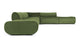 Leo - Leo - Leo Sectional, Right Corner, Lichen Plush Velvet - Image 3