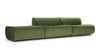 Leo - Leo - Leo Open End Sofa, Left, Lichen Plush Velvet - Image 2