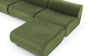 Leo - Leo - Leo Sectional, Right Chaise, Lichen Plush Velvet - Image 5