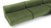 Leo - Leo - Leo Sectional, Right Chaise, Lichen Plush Velvet - Image 6