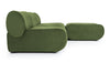 Leo - Leo - Leo Sectional, Right Chaise, Lichen Plush Velvet - Image 3