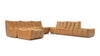 Tyge - Tyge - Tyge Sectional, Large Right Corner, Bourbon Vegan Leather - Image 2