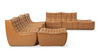 Tyge - Tyge - Tyge Sectional, Large Right Corner, Bourbon Vegan Leather - Image 3
