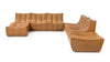 Tyge - Tyge - Tyge Sectional, Large Right Corner, Bourbon Vegan Leather - Image 4
