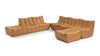 Tyge - Tyge - Tyge Sectional, Large Left Corner, Bourbon Vegan Leather - Image 6