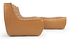 Tyge - Tyge - Tyge Sectional, Right Chaise, Bourbon Vegan Leather - Image 3