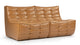 Tyge - Tyge - Tyge Two Seater Sofa, Bourbon Vegan Leather - Image 2