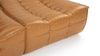 Tyge - Tyge - Tyge Open End Sofa, Right, Bourbon Vegan Leather - Image 5
