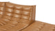 Tyge - Tyge - Tyge Open End Sofa, Right, Bourbon Vegan Leather - Image 6