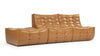 Tyge - Tyge - Tyge Open End Sofa, Left, Bourbon Vegan Leather - Image 2
