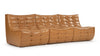 Tyge - Tyge - Tyge Three Seater Sofa, Bourbon Vegan Leather - Image 2