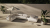 Alessio - Alessio - Alessio Outdoor Module, Three Seater Sofa, Left Arm, Shell Performance Weave - Image 9