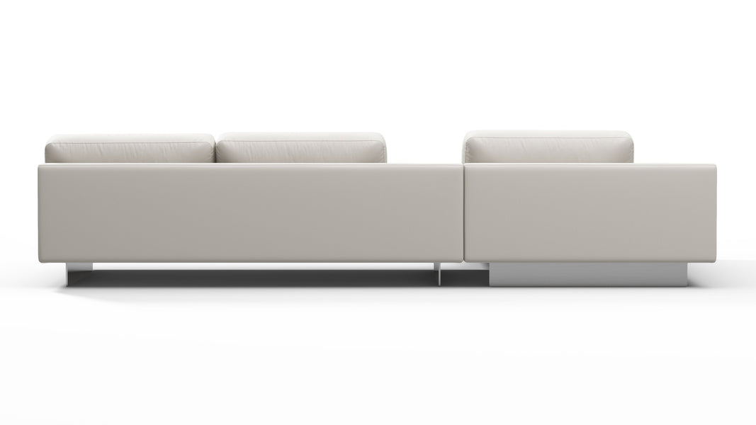 AlessioAlessio - Alessio Outdoor Sectional, Left Chaise, Shell Performance Weave
