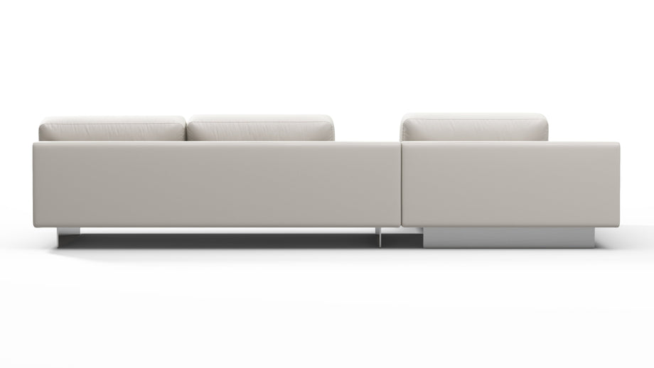 AlessioAlessio - Alessio Outdoor Sectional, Left Chaise, Shell Performance Weave