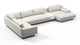 Alessio - Alessio - Alessio Outdoor Sectional, Large Left Corner, Shell Performance Weave - Image 3