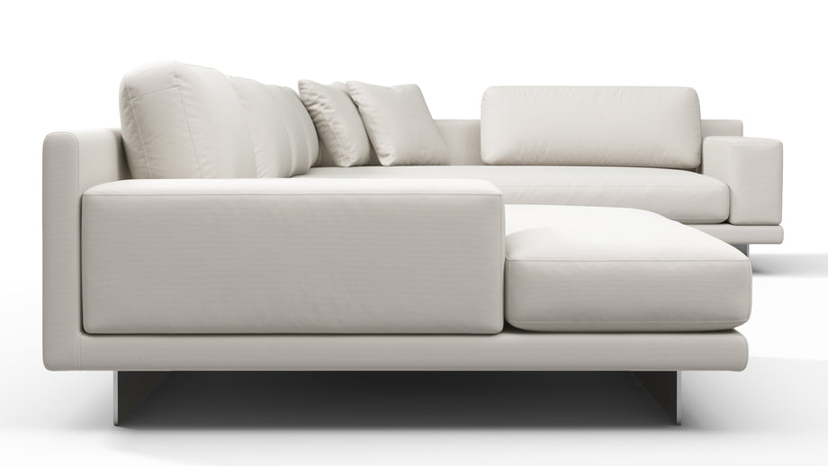 AlessioAlessio - Alessio Outdoor Sectional, Large Right Corner, Shell Performance Weave