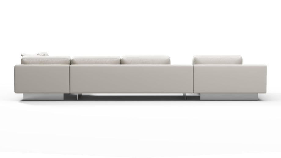 AlessioAlessio - Alessio Outdoor Sectional, Large Right Corner, Shell Performance Weave