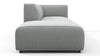 Bond - Bond - Bond Outdoor Sectional, Open End, Left, Dove Grey Performance Weave - Image 4