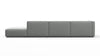 Bond - Bond - Bond Outdoor Sectional, Large Open End, Right, Dove Grey Performance Weave - Image 5