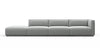 Bond - Bond - Bond Outdoor Sectional, Large Open End, Left, Dove Grey Performance Weave - Image 1
