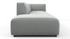 Bond - Bond - Bond Outdoor Sectional, Large Open End, Left, Dove Grey Performance Weave - Image 4