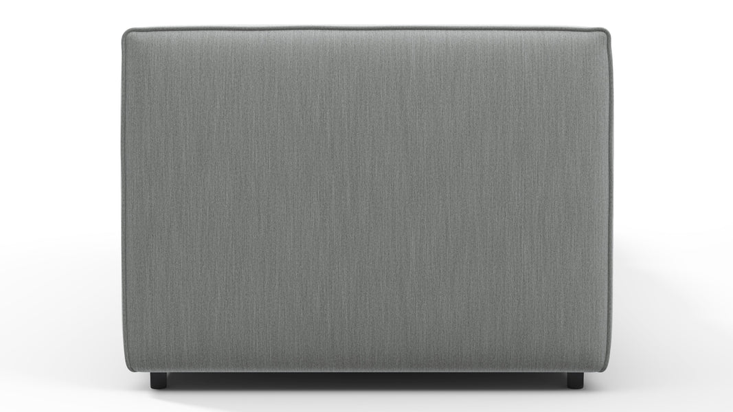 BondBond - Bond Outdoor Two Seater Sofa, Dove Grey Performance Weave