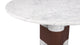 Firelli - Firelli - Firelli Round Dining Table, Carrara Marble, 119cm - Image 7
