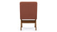 Jeanneret Upholstered Side Chair - Jeanneret Upholstered Side Chair - Pierre Jeanneret Upholstered Side Chair, Burnt Red Weave - Image 4