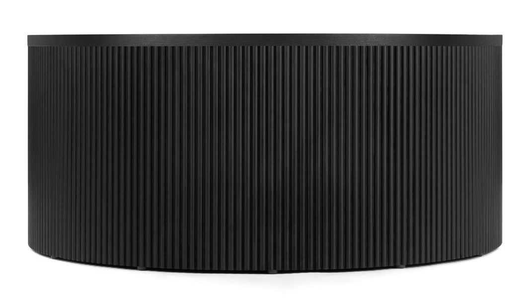 CosCos - Cos Fluted Coffee Table, Black