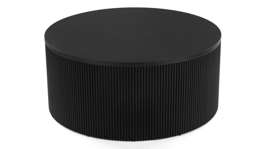 CosCos - Cos Fluted Coffee Table, Black