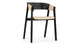 Georgia - Georgia - Georgia Armchair, Black and Natural - Image 2