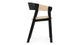 Georgia - Georgia - Georgia Armchair, Black and Natural - Image 3