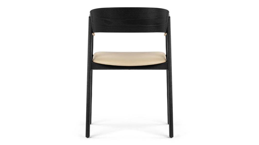 GeorgiaGeorgia - Georgia Armchair, Black and Natural