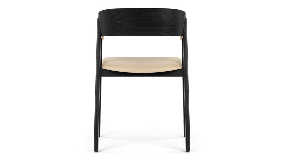 GeorgiaGeorgia - Georgia Armchair, Black and Natural