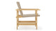 Arte - Arte - Arte Lounge Chair, Natural Ash and Canvas - Image 3