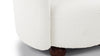Palma - Palma - Palma Lounge Chair, Left Arm, Porcelain Boucle - Image 5