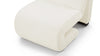 Ceres - Ceres - Ceres Lounge Chair, White Vegan Fur - Image 5