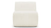 Ceres - Ceres - Ceres Lounge Chair, White Vegan Fur - Image 3