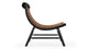 Suko - Suko - Suko Lounge Chair, Natural Cord and Ink Black Vegan Leather - Image 3