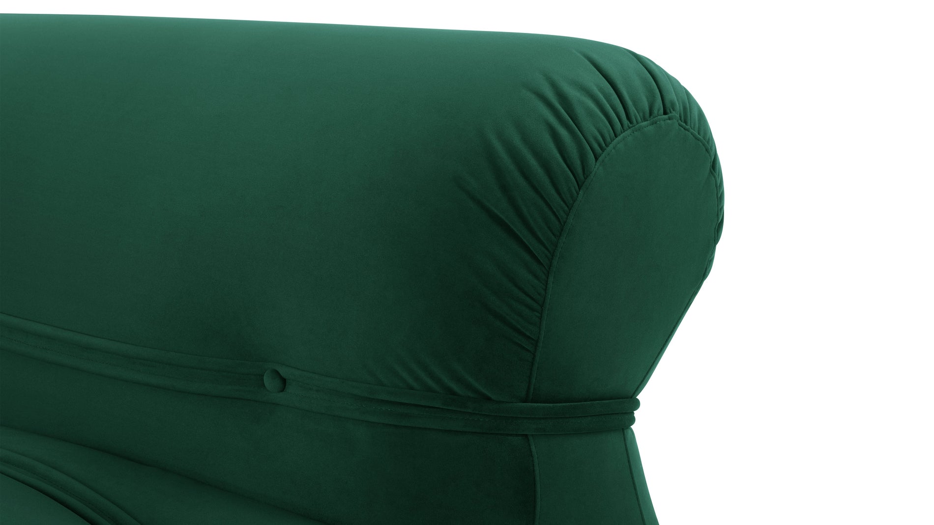 BaoBao - Bao Three Seater Sofa, Emerald Velvet