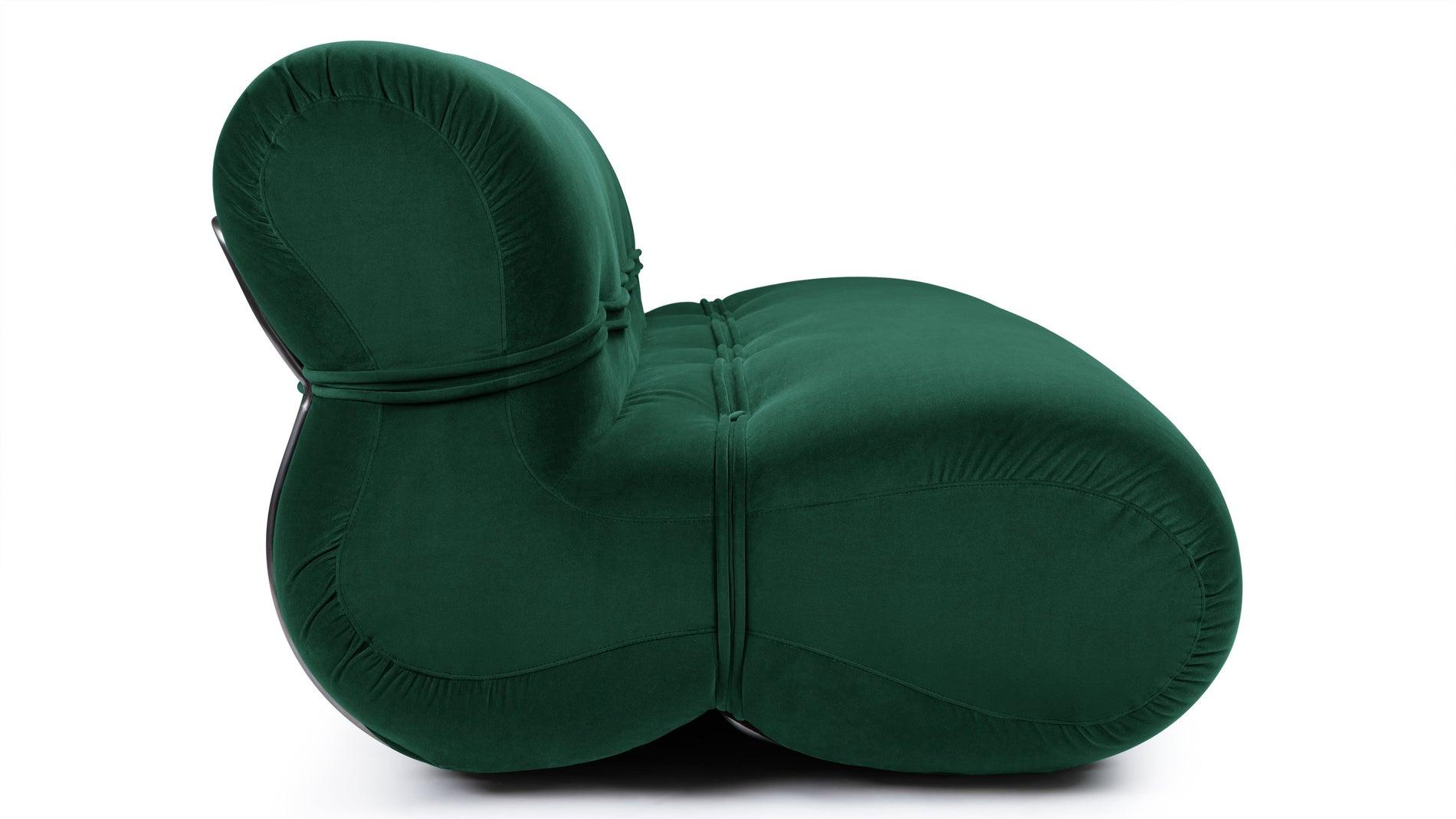 BaoBao - Bao Three Seater Sofa, Emerald Velvet