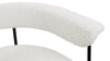 Mei - Mei - Mei Armchair, Warm White Boucle - Image 6